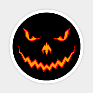 sinister pumpkin Magnet